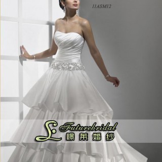 婚纱礼服  新款婚纱定制 婚纱批发 礼服订做 广州憬莱婚纱厂