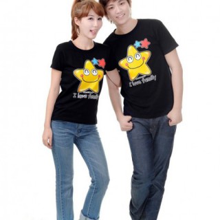 江西夏季情侣装批发广东厂家直销韩版情侣装批发市场流行的情侣装