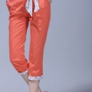 库存糖果铅笔裤批发十三行夏装七分裤虎门几元短裤处理时尚铅笔裤