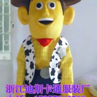 供应浙江卡通服装 北京卡通人偶服装 卡通道具服装 牛仔