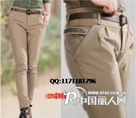 十三行裤子批发女式休闲裤批发十三行服装网