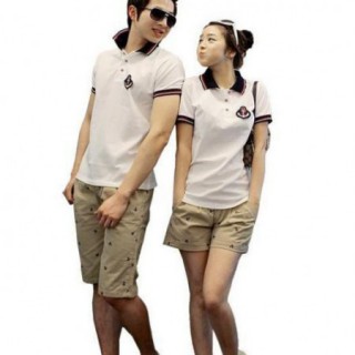 时尚情侣衫批发货源厂家短袖情侣装批发广州情侣装批发市场