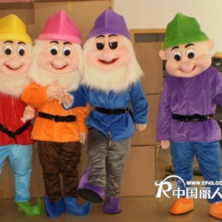 迪士尼舞台服装，卡通服饰，小矮人服饰