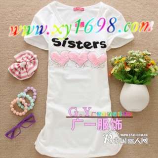 夏季韩版女装T恤批发夏季新款女装T恤批发夏季时尚女装T恤批发