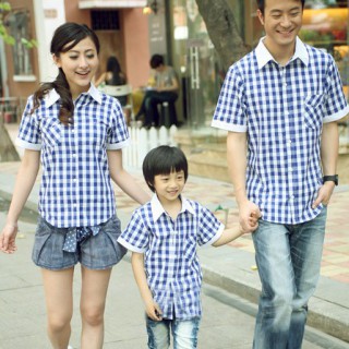 成都古柏服装市场新款亲子装批发时尚情侣装温馨亲子装批发