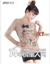 广州个性打底衫批发时尚个性女装打底衫批发韩版时尚打底衫批发