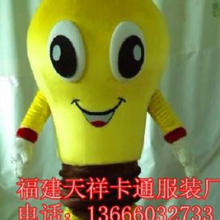广东卡通服装 深圳卡通人偶服装 卡通服饰 灯泡
