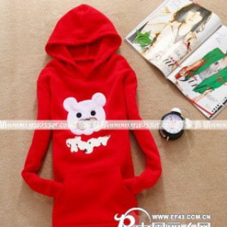 卫衣连帽抓绒女式长袖卫衣哪儿有卫衣长袖t恤批发呀全国最便宜的