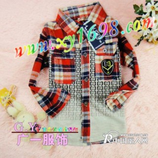 秋冬季儿童衬衫批发秋冬季小孩衬衫批发秋冬季童装衬衫批发