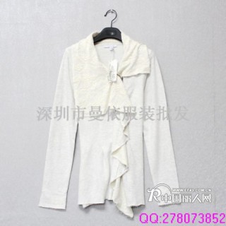 深圳品牌折扣服装批发外贸外套，长期供应各类女装尾货几十万件