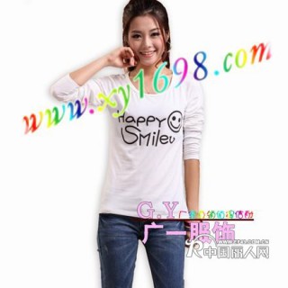 广州秋季女装T恤批发广州秋季新款女装上衣批发秋季服装批发