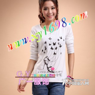 虎门秋季长袖女装批发圆领女装长袖批发便宜女装批发新款女装批发