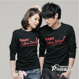 湖南株洲服装批发市场长沙情侣装批发市场厂家秋季情侣衫批发网