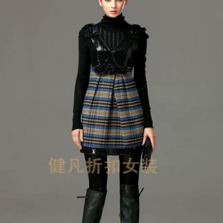 秋冬库存女装/中高档女装尾货/品牌女装库存