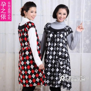 山东淄川服装青岛孕妇装孕妇秋冬装孕妇裙秋装孕妇装秋装韩版
