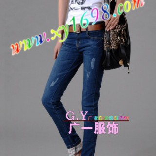 许昌秋冬季韩版女装牛仔裤批发许昌秋冬季新款女装牛仔裤批发
