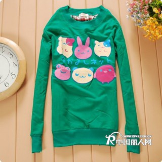 哪里有便宜T恤批发广州沙河便宜时尚T恤批发秋季长袖T恤批发