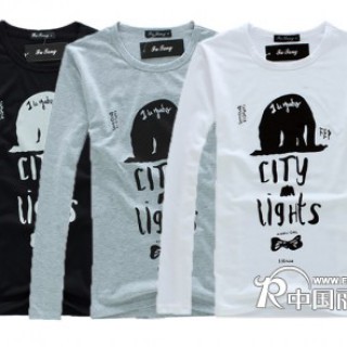 秋季男装T恤批发秋季男装长袖T恤批发货源秋季男装T恤批发厂家