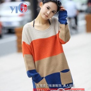 2012年秋季毛衣批发东莞虎门依潮服饰毛衣批发时尚卫衣批发