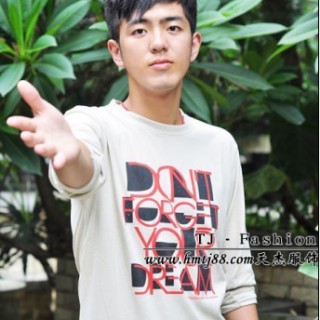 休闲男式长袖T恤批发女装长袖T恤批发纯棉长袖T恤批发加厚长袖