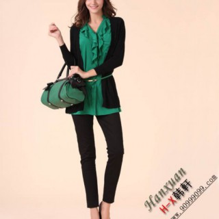 专业+时尚+完美+超越＝H-X韩轩品牌折扣女装