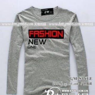 男装长袖批发男士长袖T恤衫批发2012年男装T恤衫批发打底男