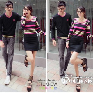 便宜的情侣装卫衣情侣装拉链外套情侣打底衫批发哪里有批好看的情