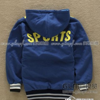 童装棉衣外套货源批发保暖童装卫衣批发连帽童装外套批发拉绒童装