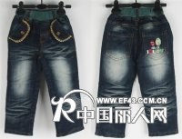 辽宁沈阳五爱市场厂家库存童装牛仔裤低价清仓便宜批发
