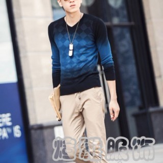 河南安阳加厚杂款男装毛衣批发时尚韩版便宜尾货男士羊毛衫清仓