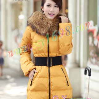 广州韩版棉衣女中长款外套秋冬新款修身加厚冬装棉服女