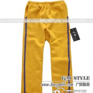 拉绒儿童卫裤批发时尚童卫裤批发保暖童棉裤批发