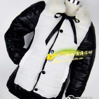 广州冬季女童毛领棉服批发广州冬季时尚女童棉服批发厂家