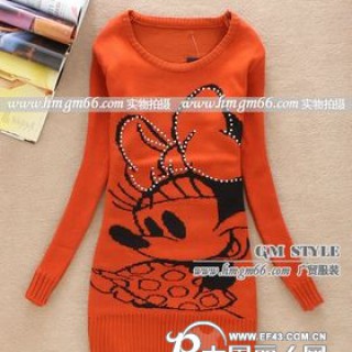 新款厂家毛衣批发整款毛衣批发冬装流行针织衫批发韩版时尚针织衫