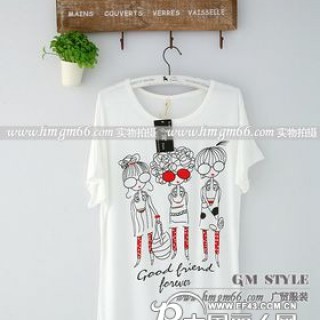 哪里有价格便宜质量好款式新颖流行的女装批发哪里批发T恤衫好