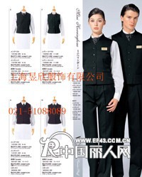 上海酒店服装定做 订制酒店制服 定制服务员制服