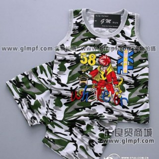 夏装童裤批发童装纯棉短裤批发儿童印花短裤批发开档童裤批发两穿