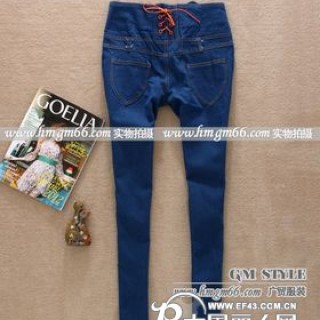 新款高腰牛仔裤批发时尚春季女装高腰牛仔批发韩版新款高腰牛仔批