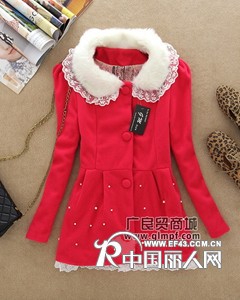 韩版棉服棉衣批发市场网上冬装棉衣批发大毛领棉服批发大毛领棉衣