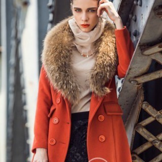 冬日暖心大衣搭配 多彩用色成为主角