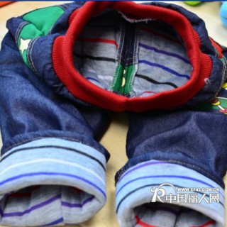 低价冬季牛仔裤批发义乌便宜儿童加厚牛仔裤货源批发工厂直销童装