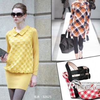 高饱和色毛衣裙装！时尚季轻松做女王