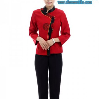 上海制服定做  酒店工作服订做   酒店制服的询价