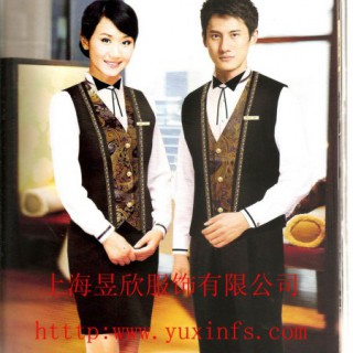 上海餐饮服务员工作服订做 酒店服装订做价格