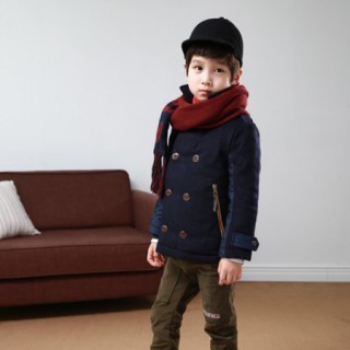 围巾配什么服装好看 韩版童装怎么搭配