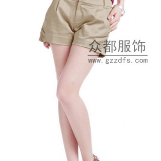 海南海口便宜休闲短裤批发厂家供应时尚韩版低价女装休闲短裤批发