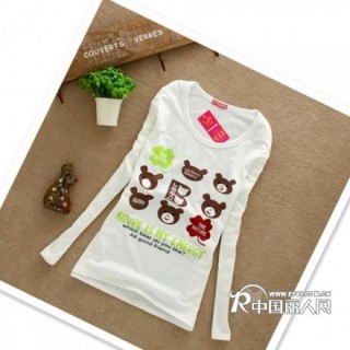 休闲t恤批发-韩版长袖t恤批发-虎门几元长袖空白t恤批发