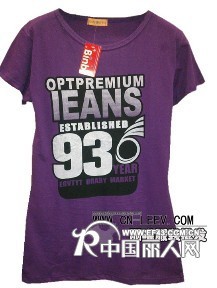 厂家直销新款夏装服装批发虎门黄河服装城批发男女装T恤批发特价