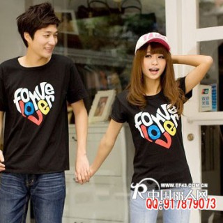 韩版情侣装批发2013新款情侣装批发情侣装专卖店义乌情侣装批