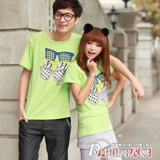 广州情侣装批发哪里有最便宜的情侣装批发广州情侣装批发市场圆领